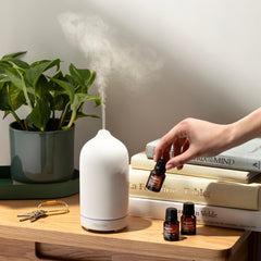 Tea tree essential oil bottle