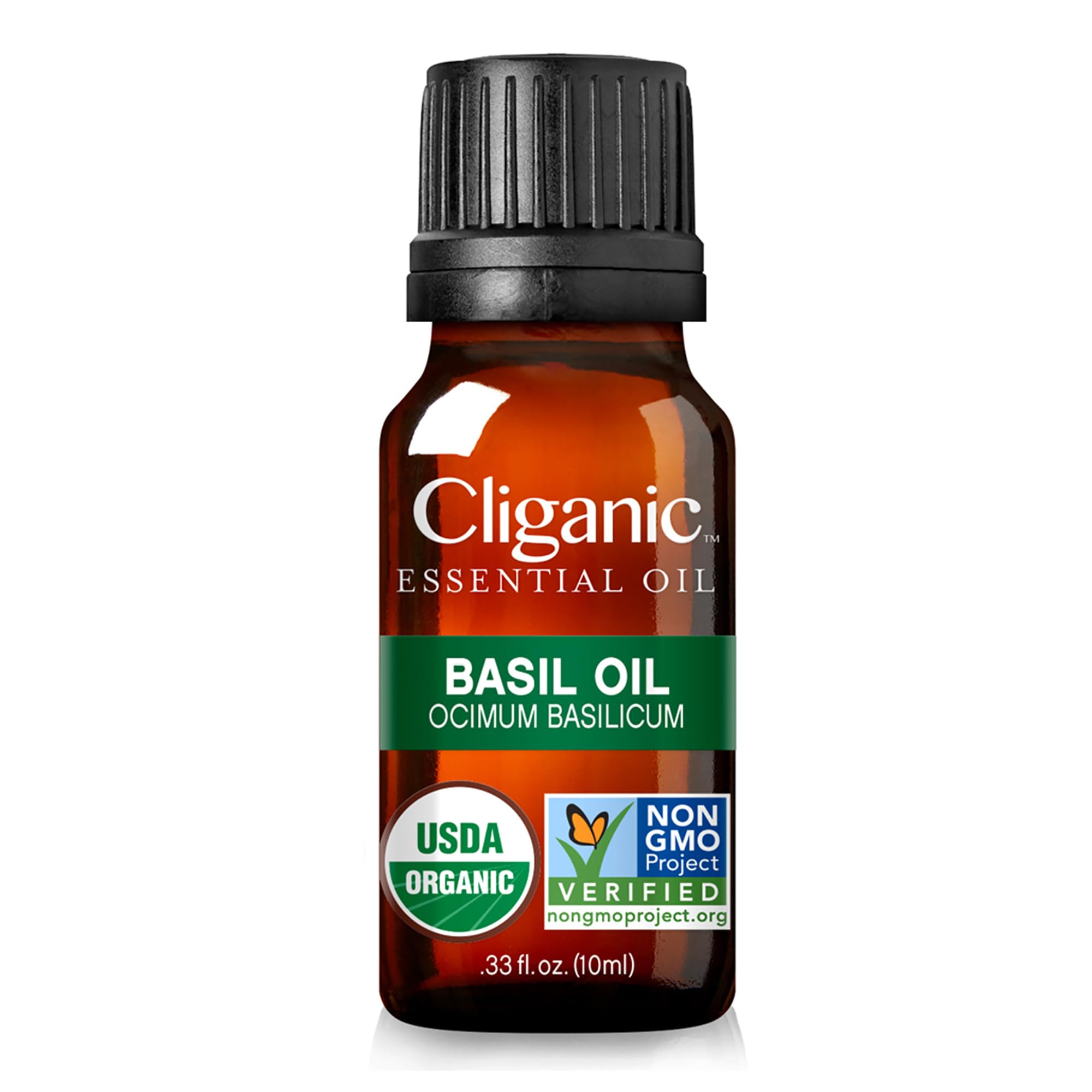 Aromatherapy diffuser with basil essential oil