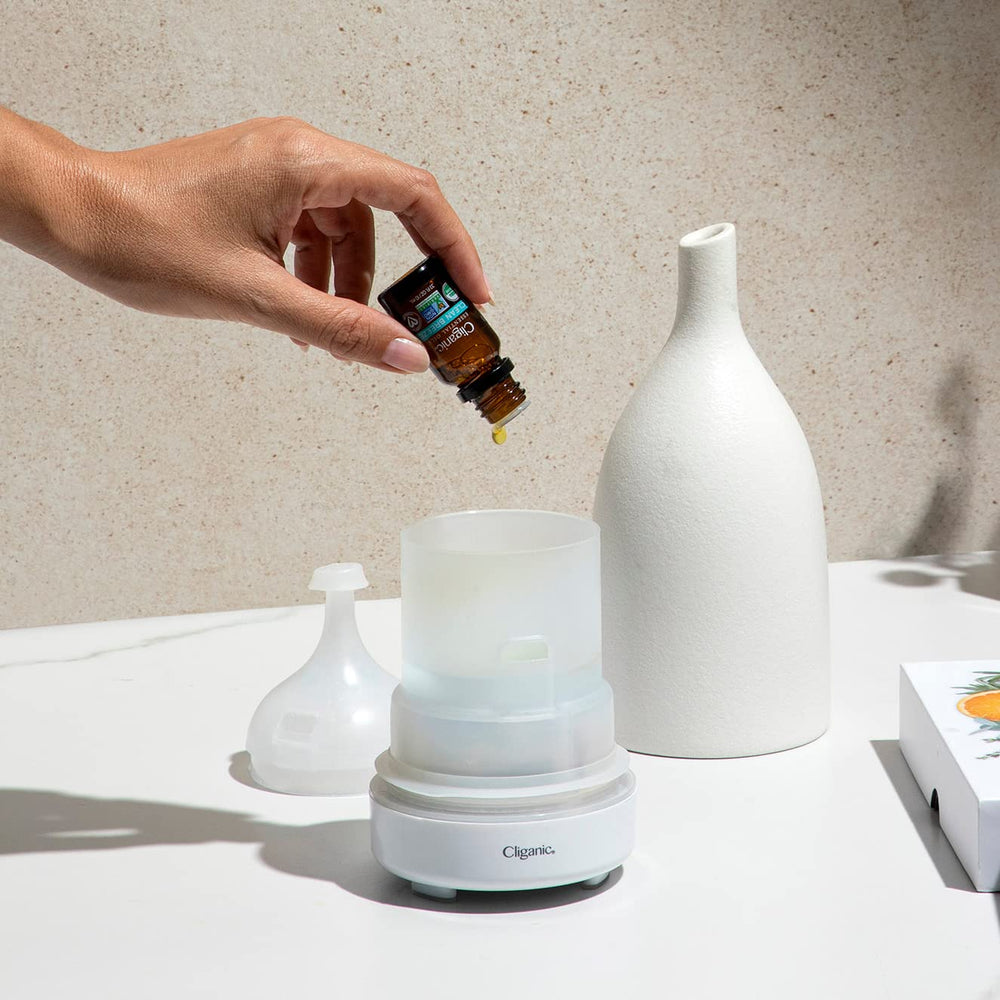 Packaging variations for Cliganic Organic Sweet Orange Essential Oil
