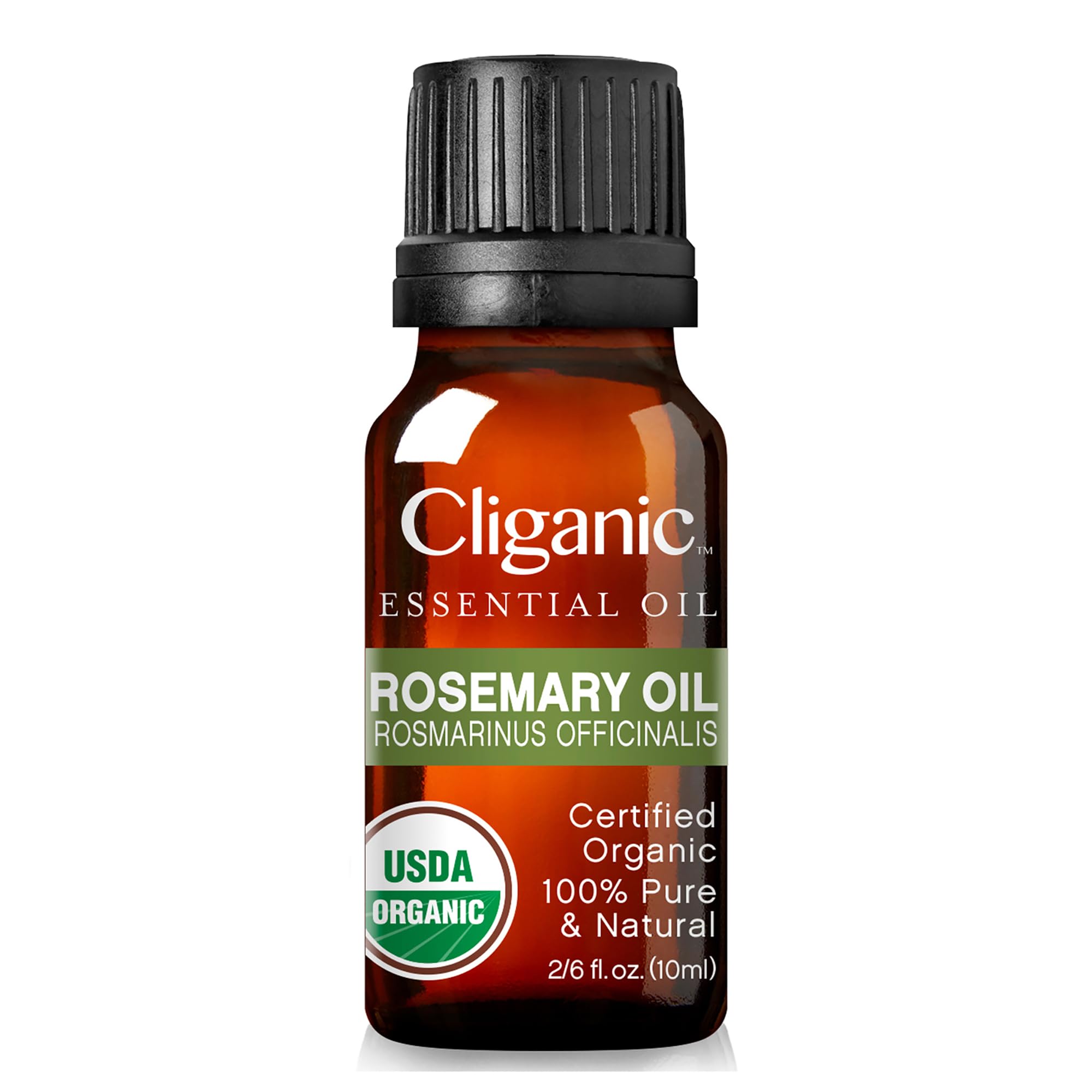 Ingredients and 100% Pure Rosemary Oil text