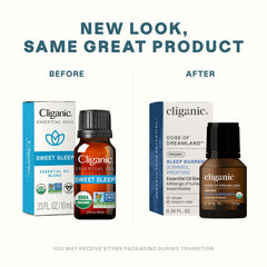 Packaging variation notice on Sleep Surrender Blend