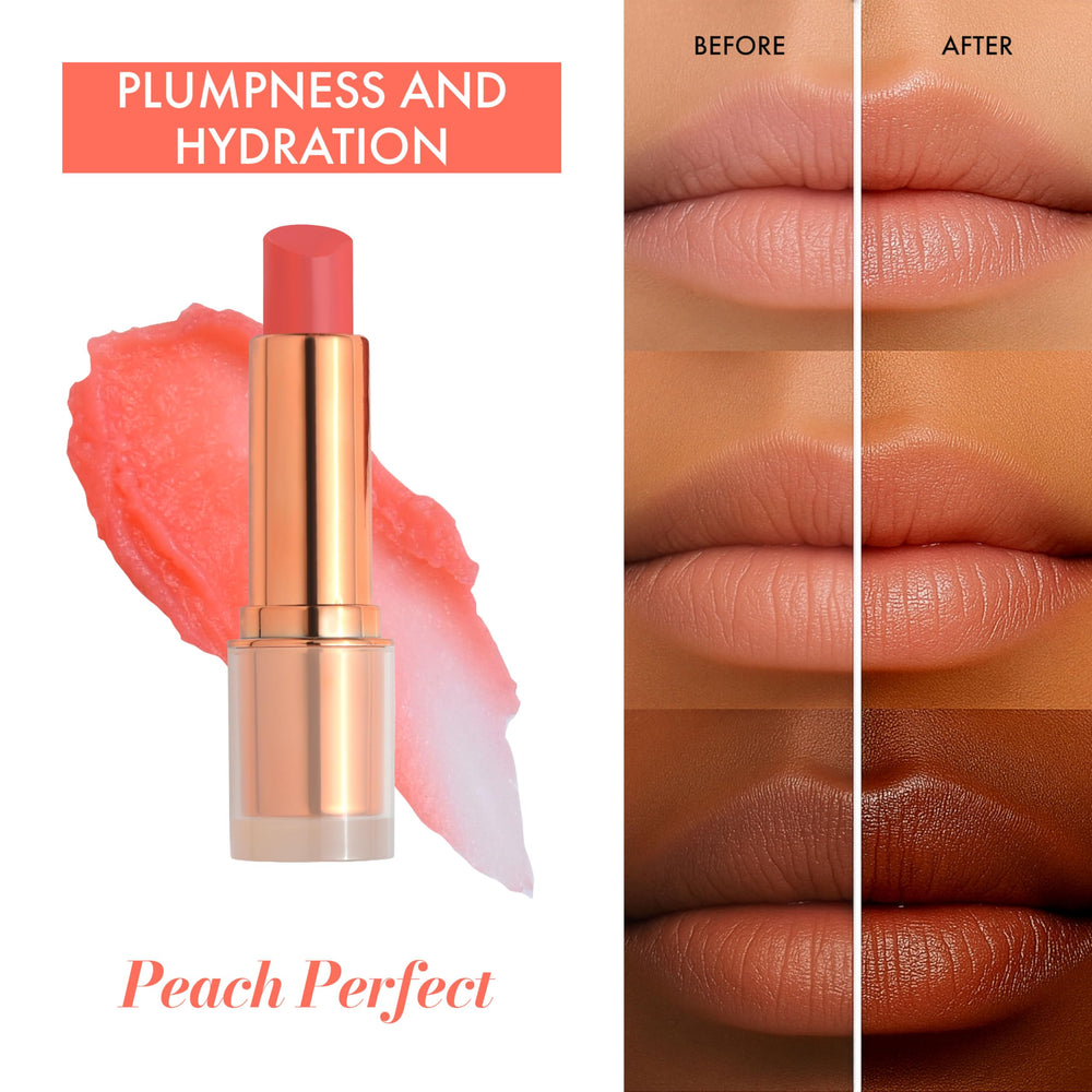 Clinexil LushLips ceramides vitamin E benefits: barrier support and plush lips.