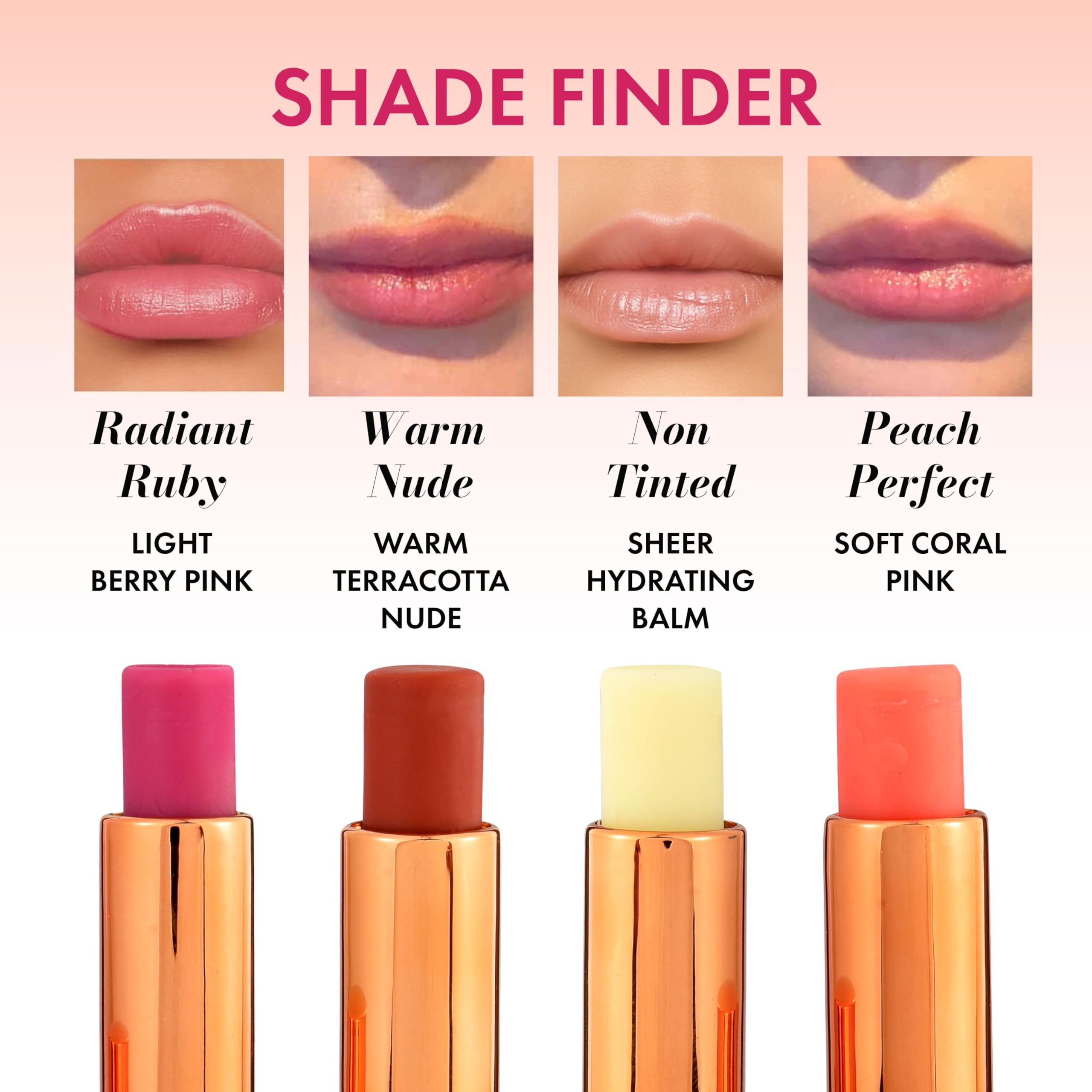 Clinexil LushLips ingredient panel highlighting cold-pressed oils for lips.