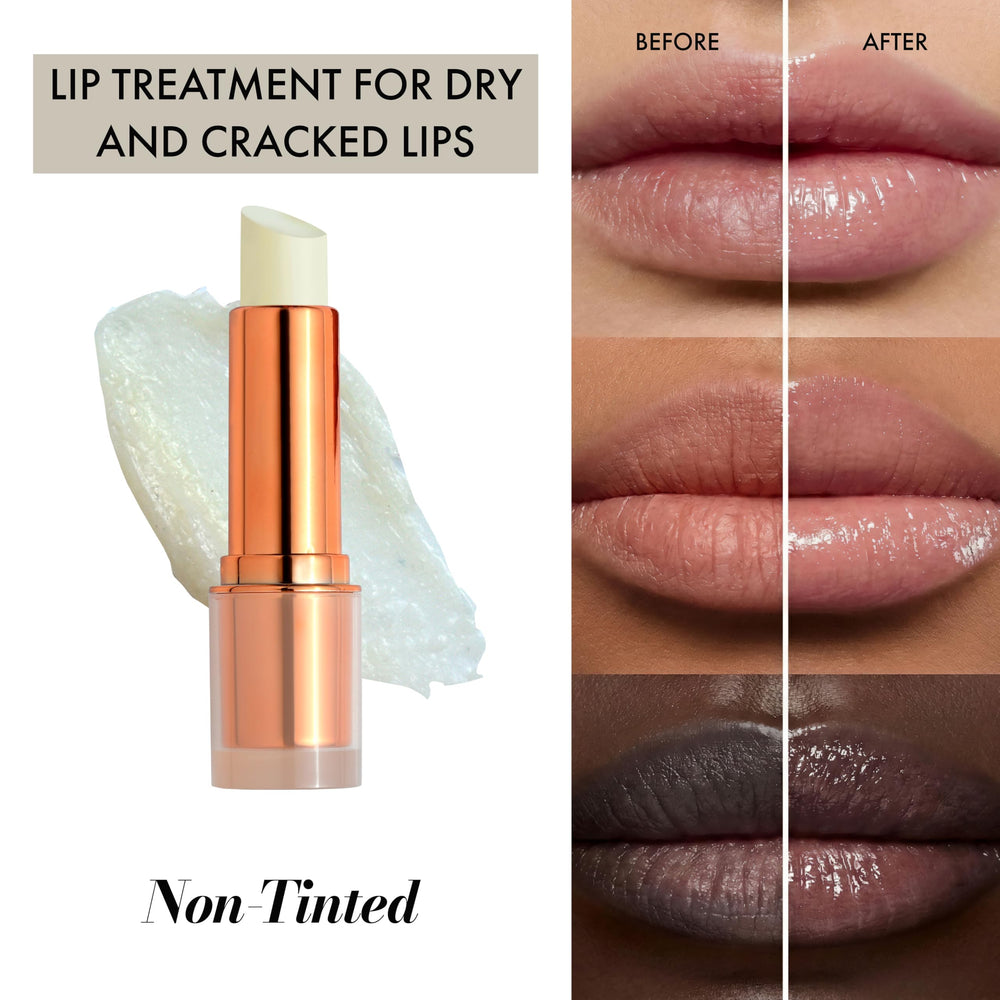 Clinexil Lip Balm bottle highlights cold-pressed oils for nourishing lips