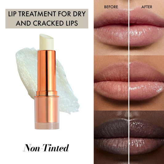 Clinexil Lip Balm bottle highlights cold-pressed oils for nourishing lips