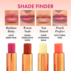 Clinexil Lushlips balm application on lips for a smooth glide