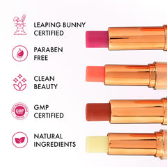 Clinexil Lushlips ceramides and vitamin e graphic suggesting moisture barrier support