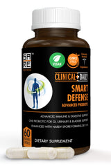 Clinical Daily Smart Defense Mega Spore Probiotic bottle label