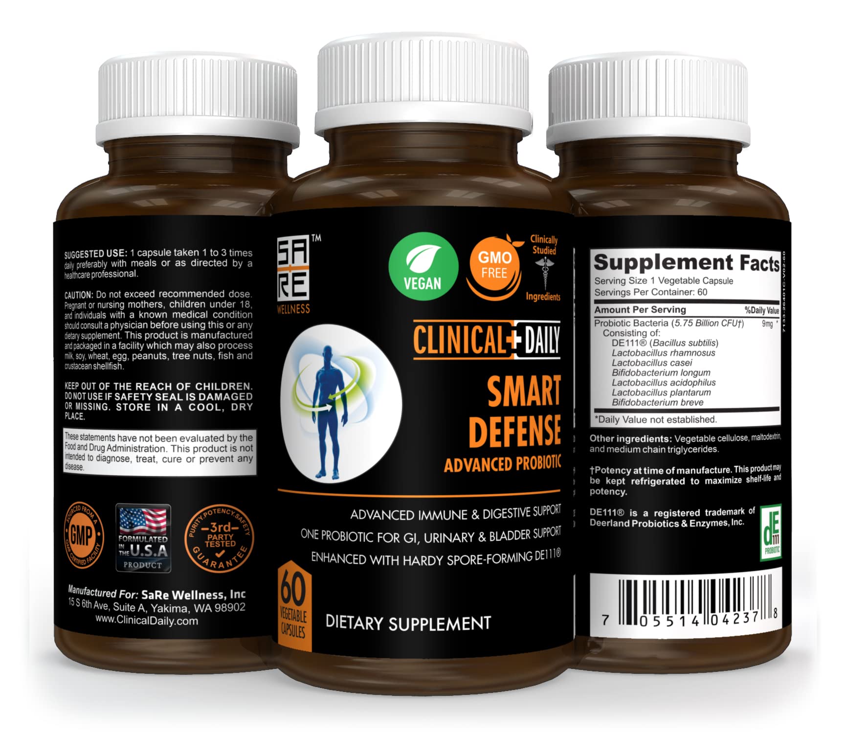 Lactobacillus plantarum for gut microbiome support