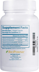 Clinical Effects Vitamin K2 + D3 label close up emphasizing absorption
