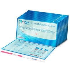 Clinical Guard 25 pregnancy test strips box
