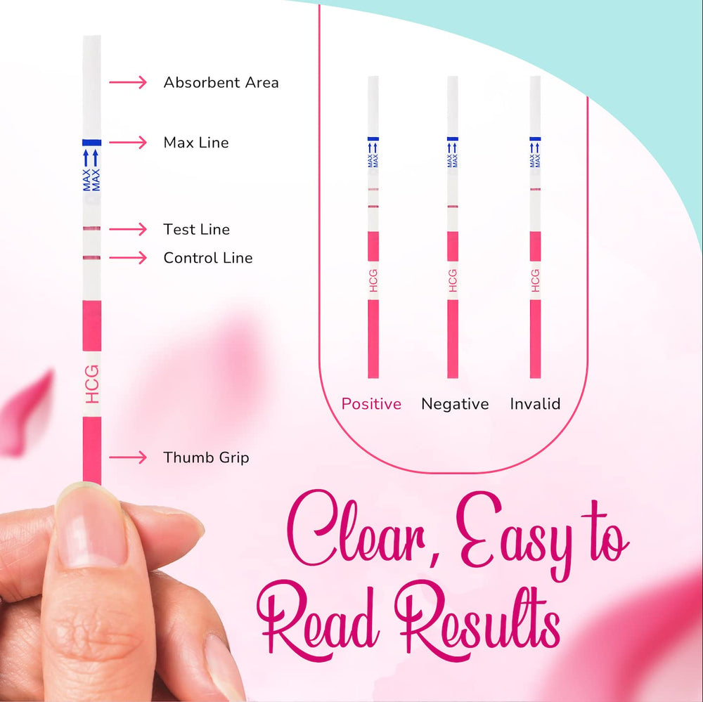Result window of Clinical Guard 25 test strip