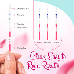 Result window of Clinical Guard 25 test strip