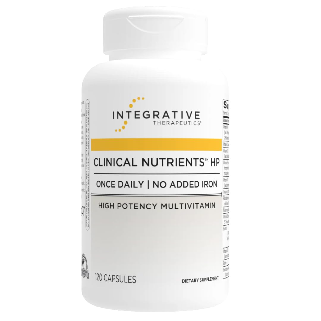 Bottle of Integrative Therapeutics Clinical Nutrients HP multivitamin