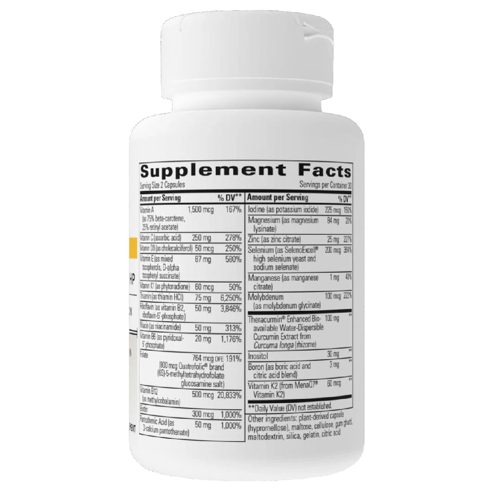 Bottle of Clinical Nutrients HP 60 count