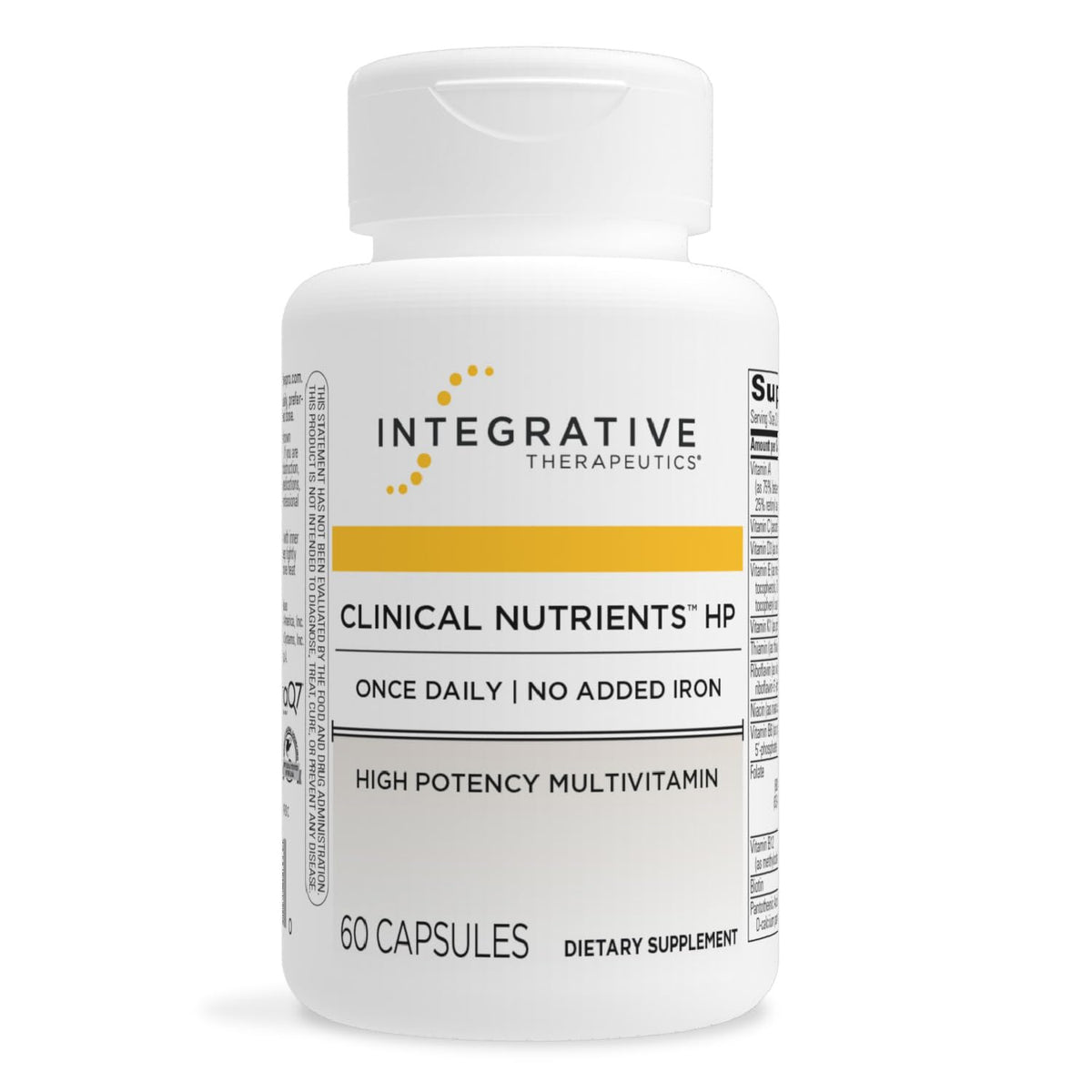 Front label of Integrative Therapeutics Clinical Nutrients HP