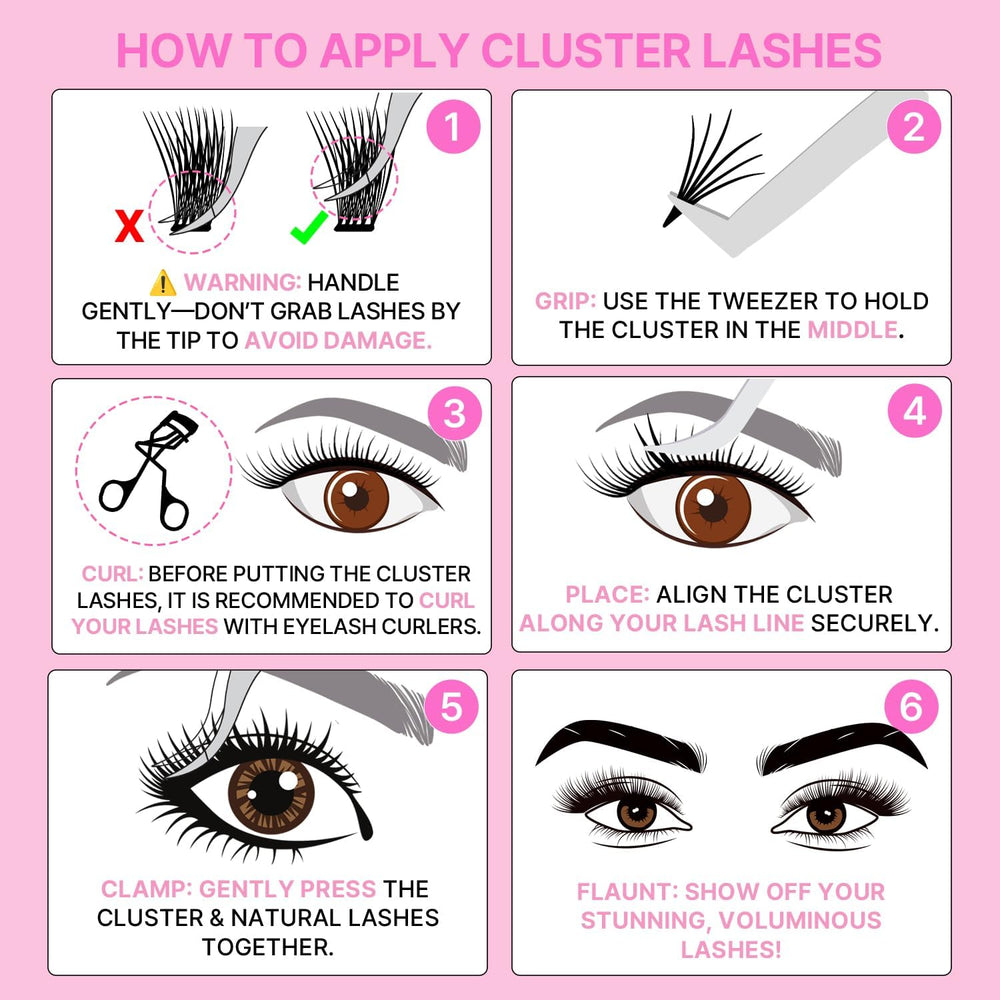 CLIONE PRIME vegan-cruelty-free badge beside lashes emphasizes ethical beauty options.