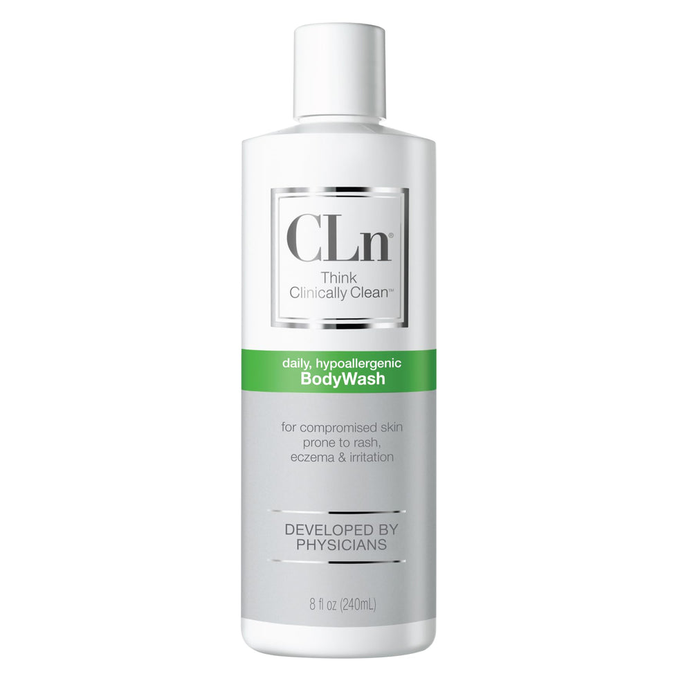 CLn BodyWash 8oz bottle for gentle daily cleansing on sensitive skin