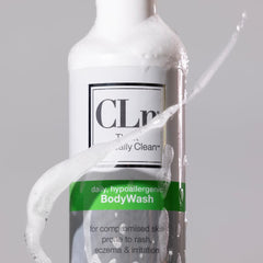 CLn BodyWash family-use scene with child and adult for universal suitability