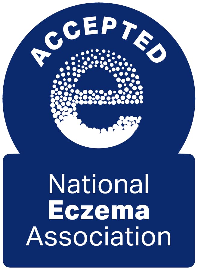CLn BodyWash National Eczema Association seal indicating trusted acceptance
