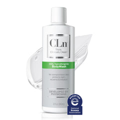 CLn BodyWash National Eczema Association seal indicating trusted acceptance
