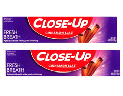 Packaging image of Close-Up Cinnamon Anticavity Fluoride Toothpaste 2-pack