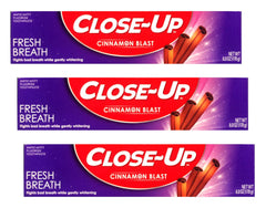 Close-Up Cinnamon Anticavity Toothpaste 6 oz - Pack of 3, front view
