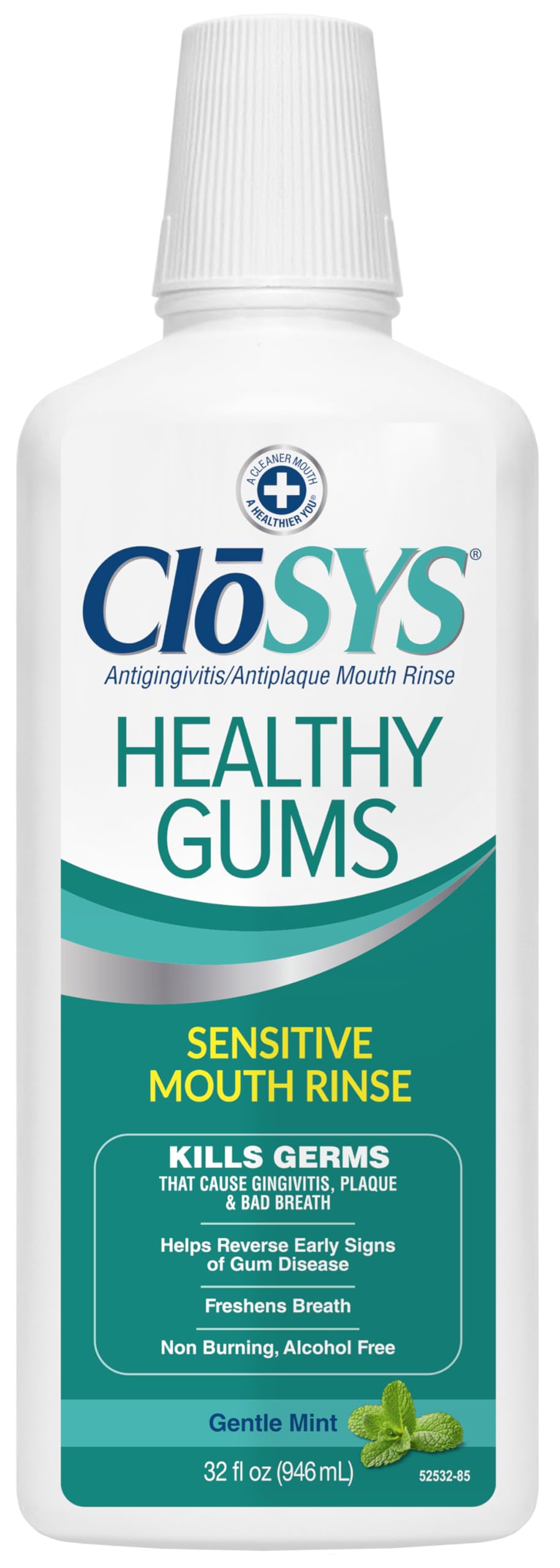 Closys Healthy Gums Mouthwash bottle and box