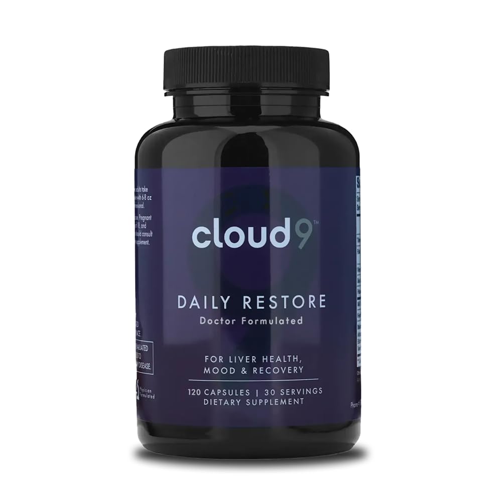 Cloud9 Daily Restore bottle – 120 capsules