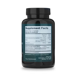 Herbal ingredients including B vitamins and milk thistle