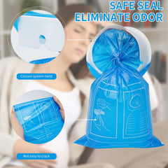 CLOUDBERG emesis bag features leak-resistant design for contained contents.