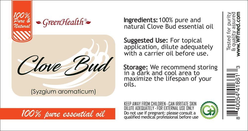 Diffusing clove bud essential oil for room fragrance