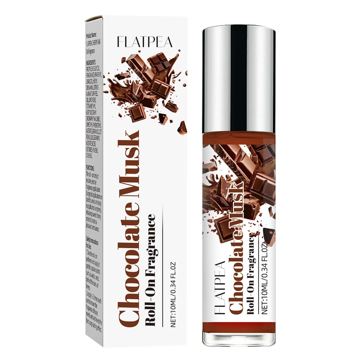 CLQFDT Chocolate Musk Roll-On bottle closeup for daily wear