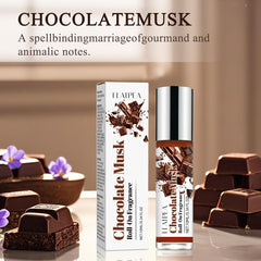 CLQFDT Chocolate Musk Roll-On compact size fits purse everywhere