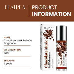CLQFDT Chocolate Musk Roll-On sleek design stays within reach