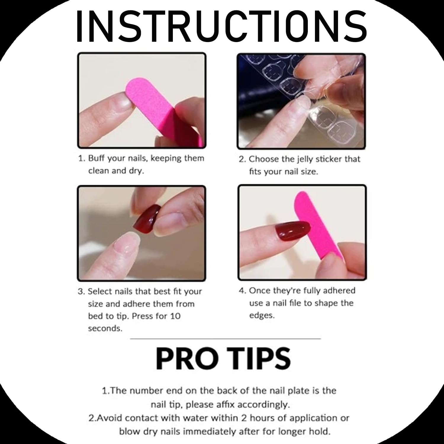 clvpai alcohol cotton pack helps prep nails quickly