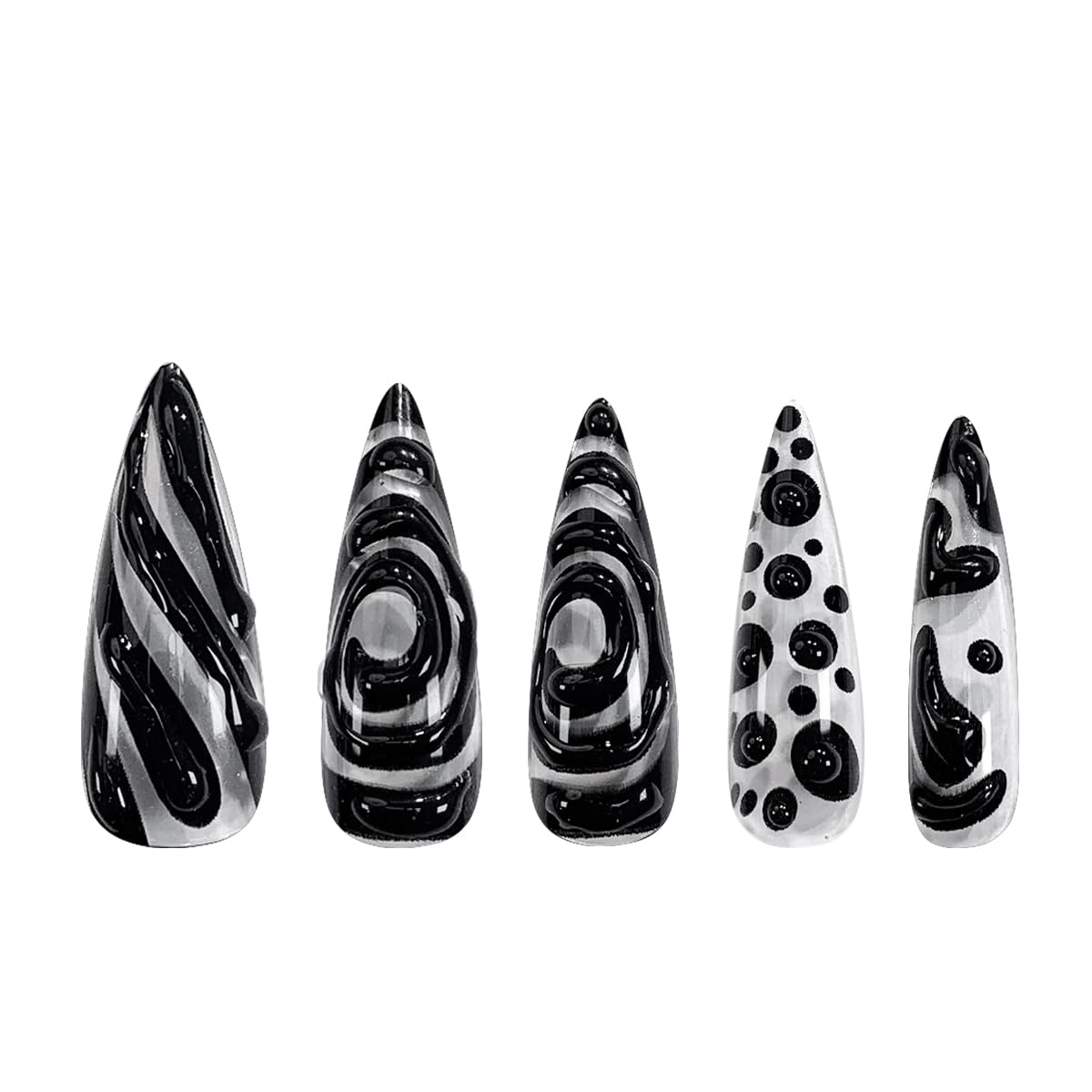 clvpai jelly glue stickers pack keeps nails reusable and easy to reapply