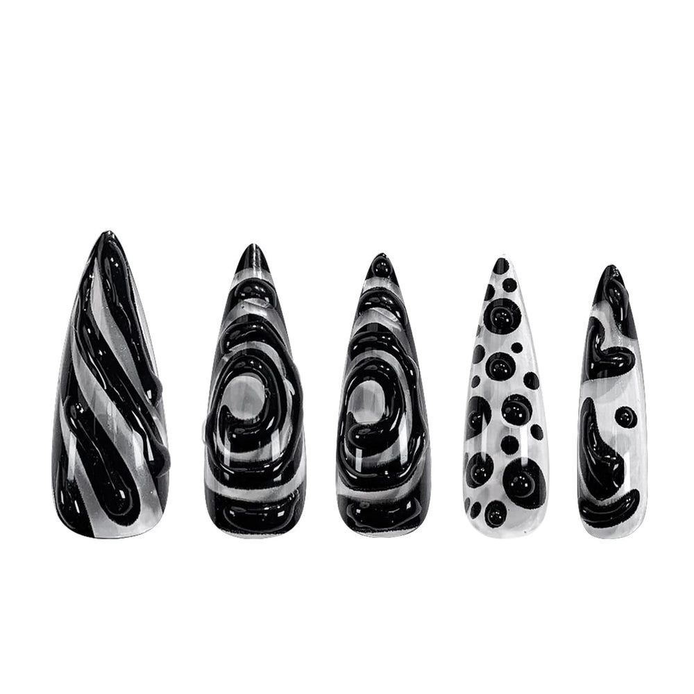 clvpai jelly glue stickers pack keeps nails reusable and easy to reapply