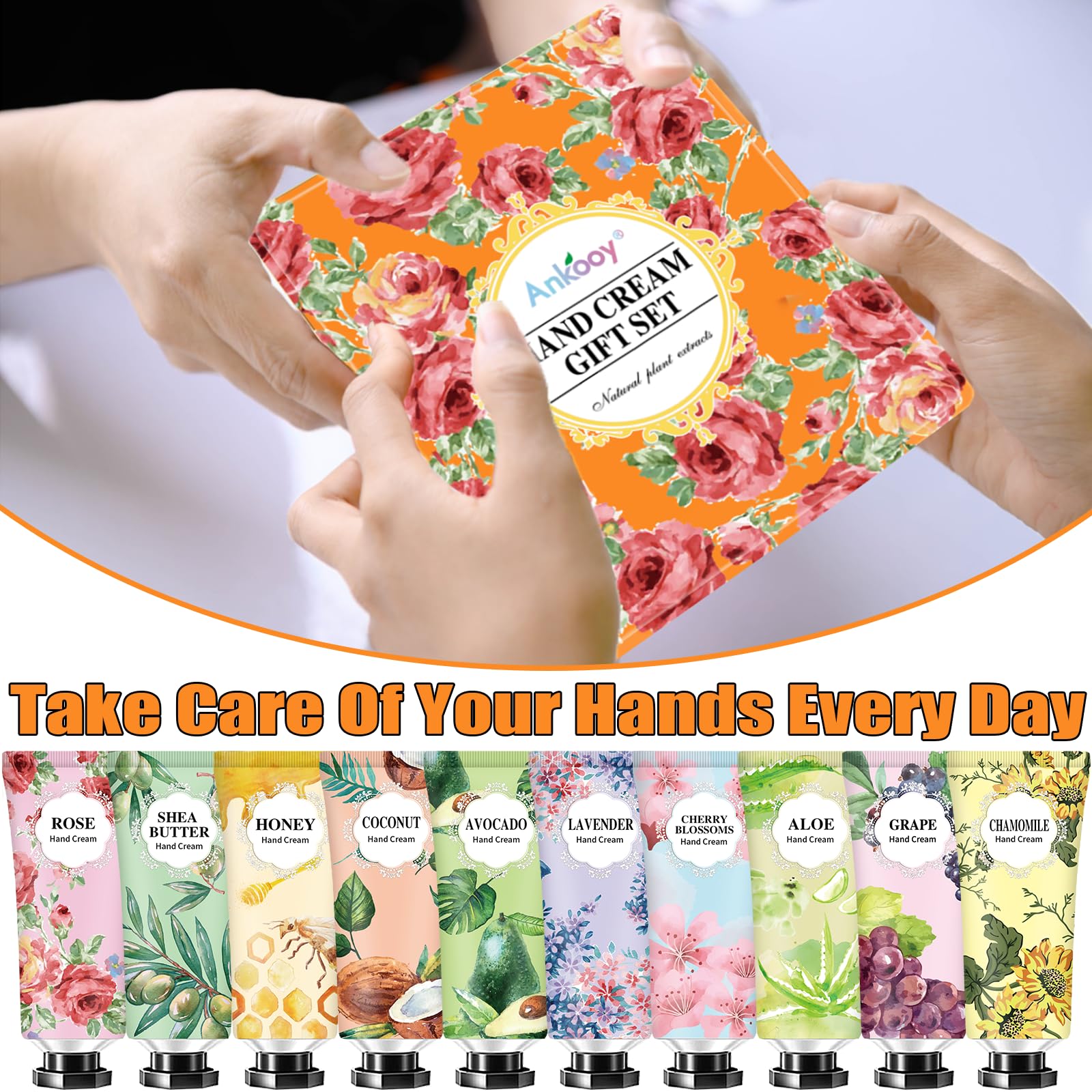 CMWGKBC avocado and aloe nourish hands with plant-based ingredients.