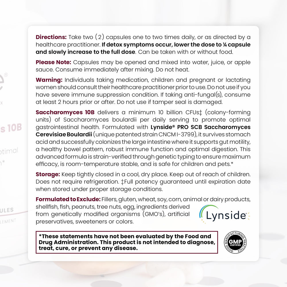 Patented Saccharomyces boulardii CNCM I-3799 capsule