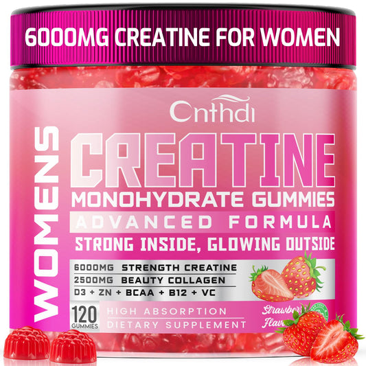 Hero image of CNFHDI Creatine Monohydrate Gummies 6000mg for Women