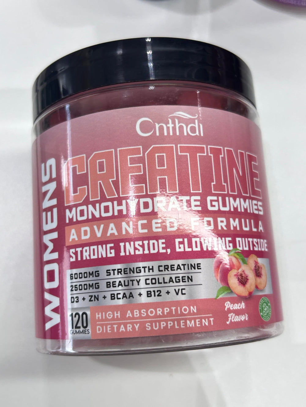 Ingredient panel for CNFHDI Creatine Gummies for Women