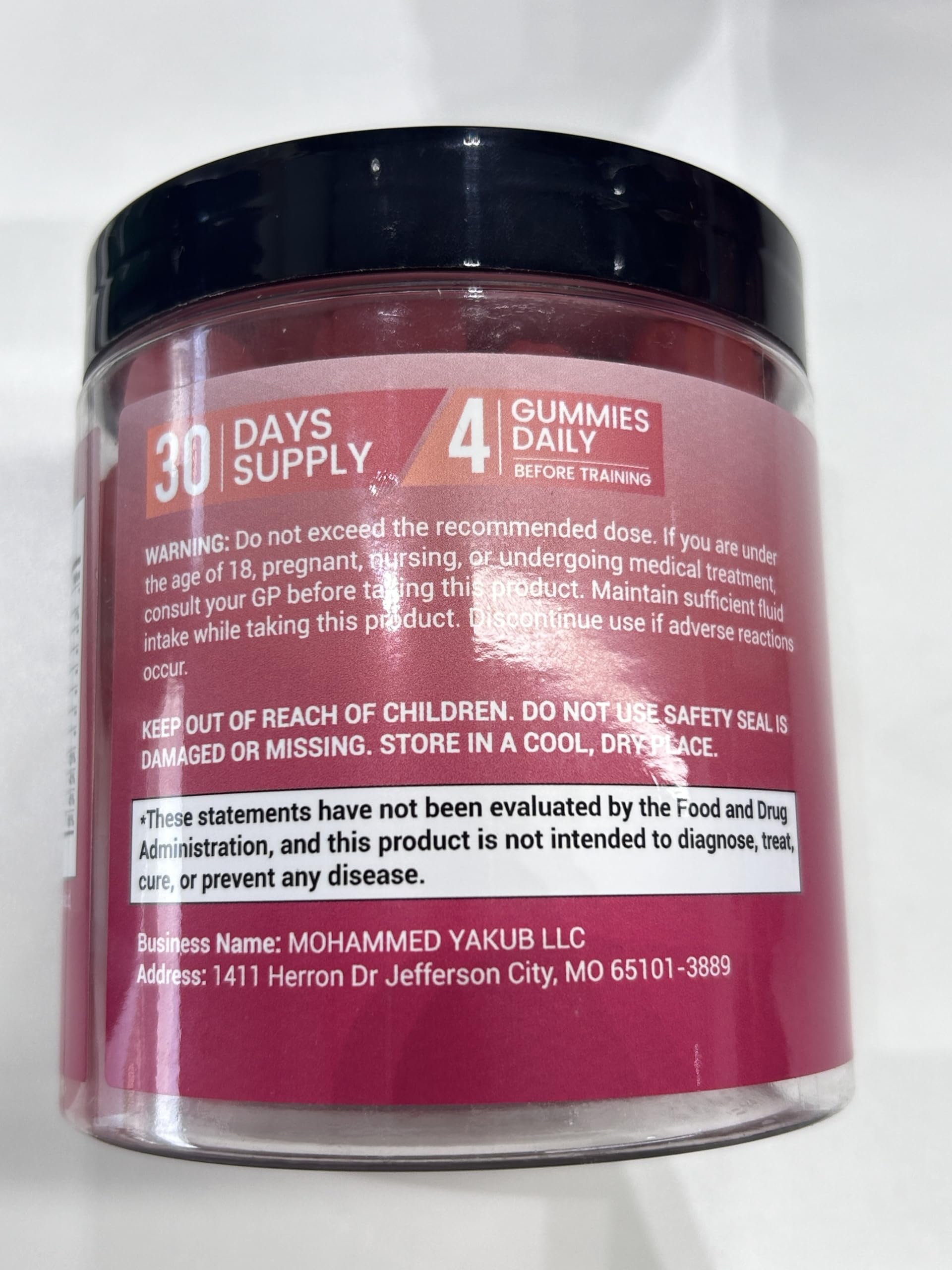 Sugar-free CNFHDI Creatine Gummies for Women