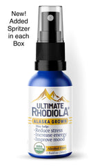 CO2 extracted Rhodiola rosea tincture potency