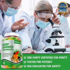 CO2 extraction process used for hemp gummies