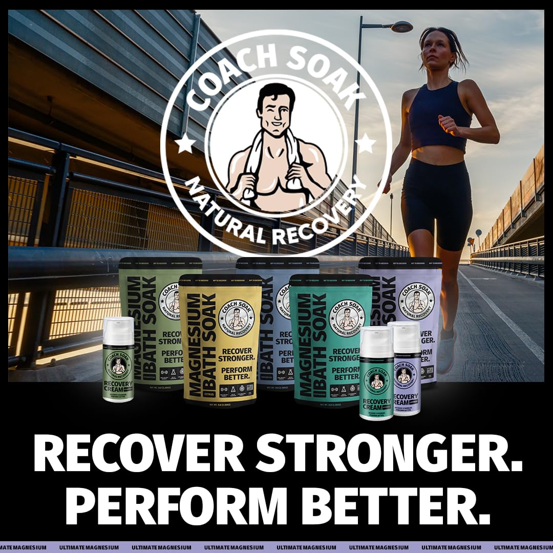Coach Soak lavender recovery packaging showcase and gift-ready design