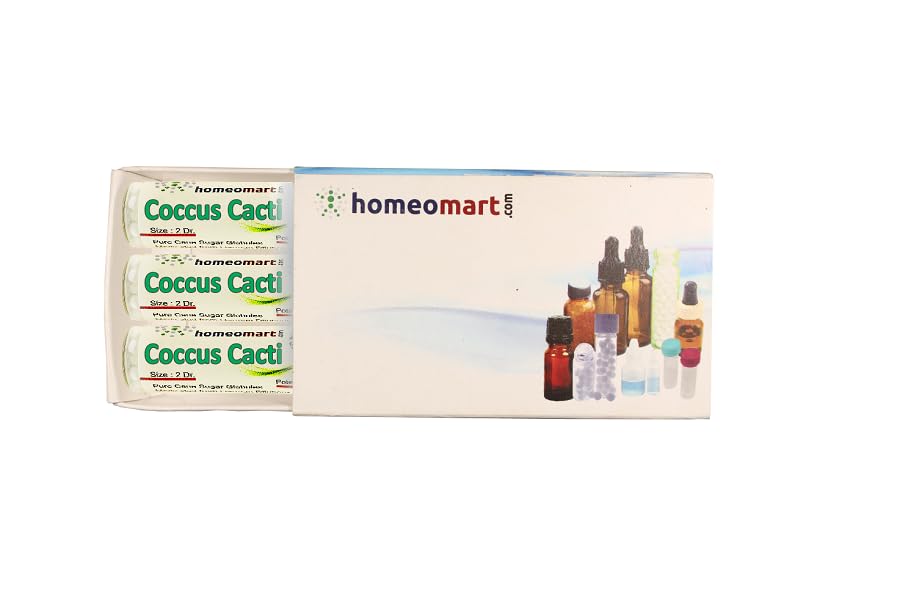 Coccus Cactis homeopathy pellets in 200C potency
