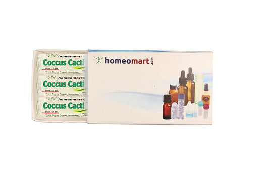 Coccus Cactis homeopathy pellets in 200C potency