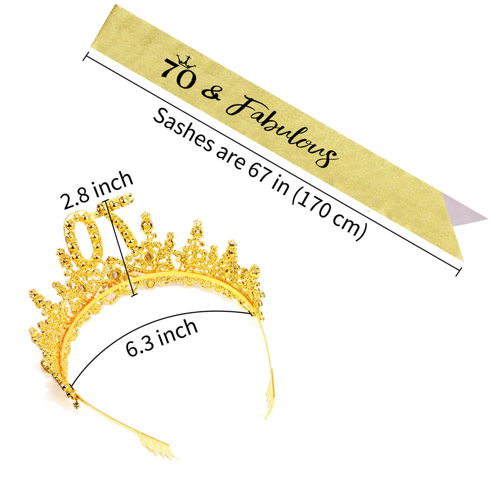 COCIDE 70th birthday party decor and accessories for celebrations.
