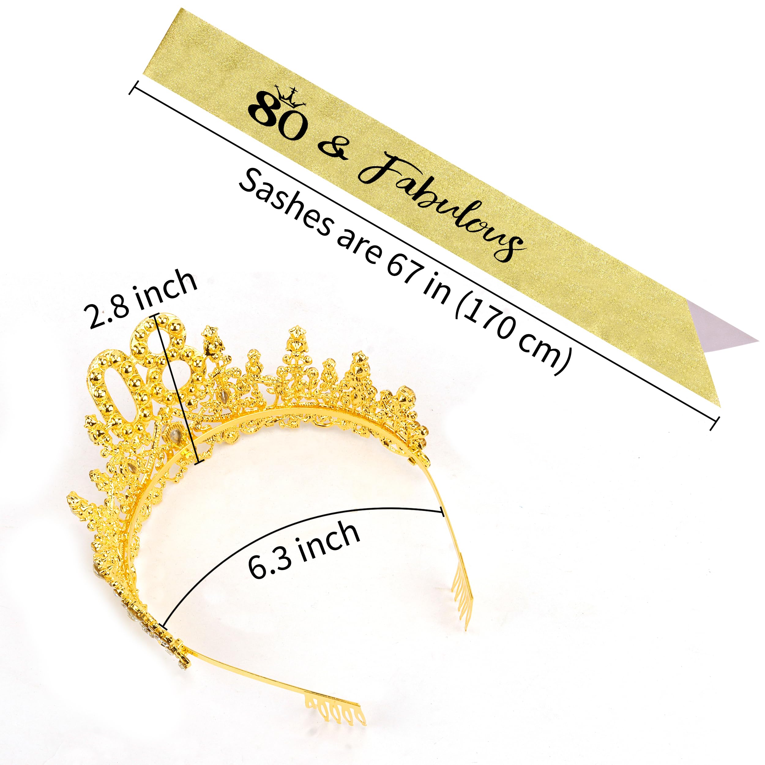 COCIDE party setup featuring sash and tiara ready for photos.
